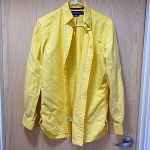 Ralph Lauren Size M Men’s Yellow Long Sleeves